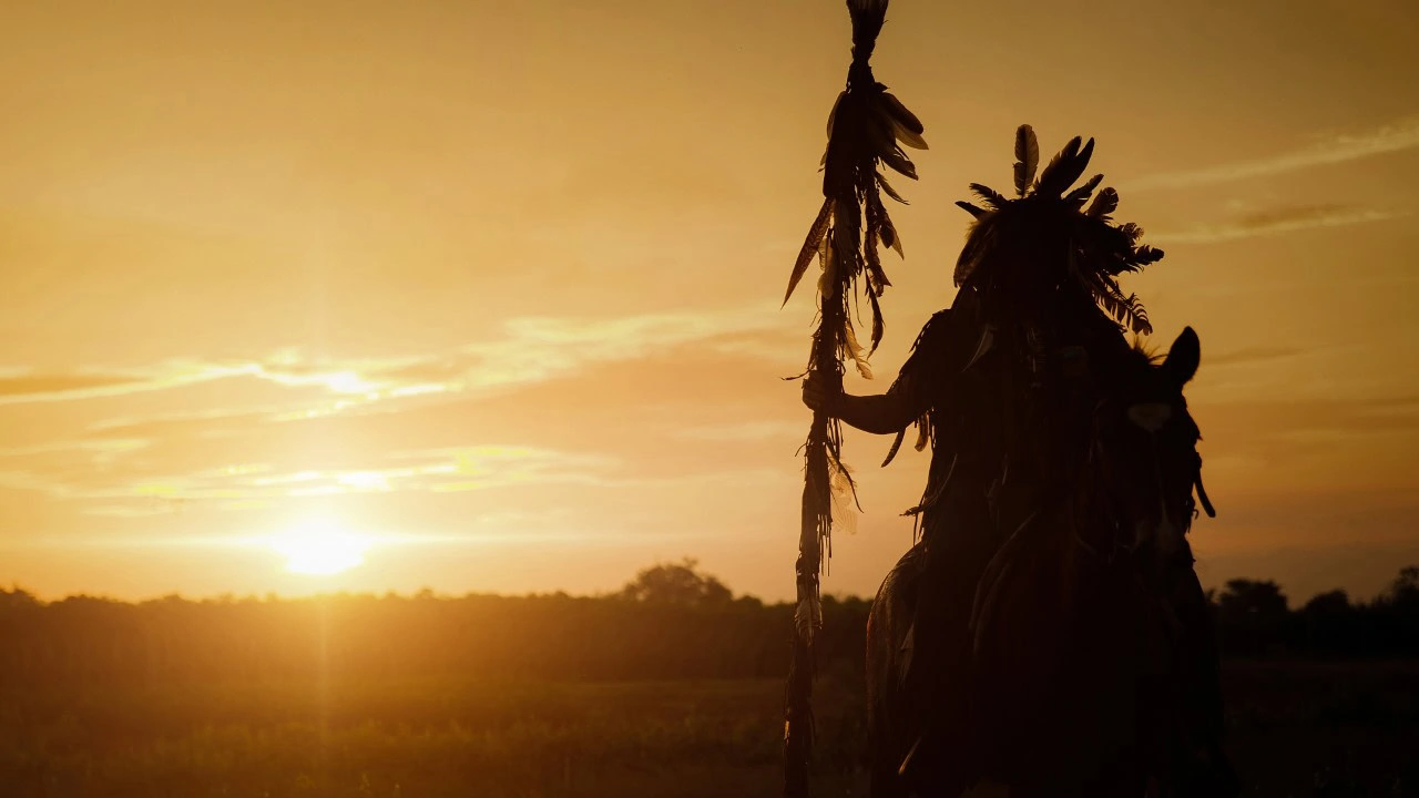 native american silhouette