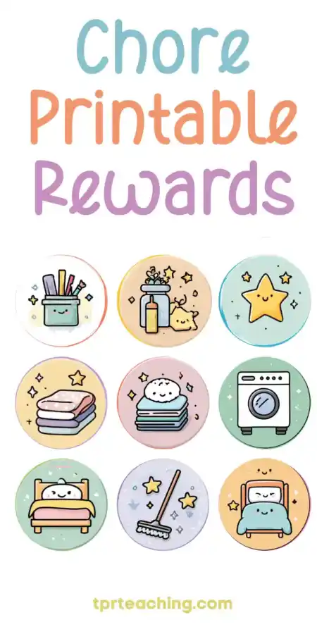 chore stickers for kids